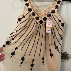 Dressy Andrew Charles top ,NWT